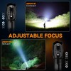 Otium LED Flashlight 2 Pack, Small Flashlights Powerful High Lumens 5 Modes, Waterproof Zoomable Mini Flash Light for Home Emergencies Camping Essentials, Christmas Stocking Stuffers Gifts for Men