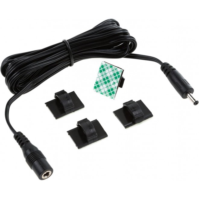 DTECH Extension Cable - Male to Female, 3.5mm x 1.35mm, for LED Under Cabinet Lighting with Wire Clips DTECH Extension Cable - Male to Female, 3.5mm x 1.35mm, for LED Under Cabinet Lighting with Wire Clips