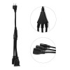 DTECH 1 to 3 Power Cord Splitter Cable, 1.5FT Indoor 3 Prong Power Strip for Halloween Lights, Christmas Decorations, Computer, Scanner, Transformer,FAN DTECH 1 to 3 Power Cord Splitter Cable, 1.5FT Indoor 3 Prong Power Strip for Halloween Lights, Christmas Decorations, Computer, Scanner, Transformer,FAN
