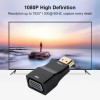 DTECH HDMI to VGA Adapter Converter, 1080P Male to Female Cord for Computer, Desktop, Laptop, PC, Monitor, Projector, HDTV, Chromebook