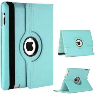 360 rotating 9.7" Colorful Patent PU leather case for Apple Ipad2 white