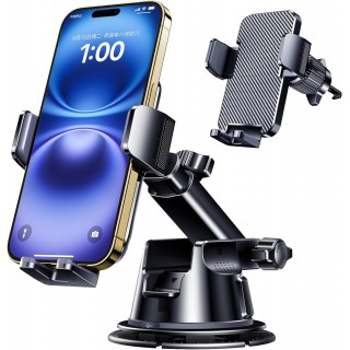 USAMS Phone Holder Car  Cell Phone Car Holder 3 in 1 Dashboard Windshield Air Vent PAD