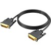DTECH DVI Cable 6 Feet, DVI-D 24+1 Cord Male to Male Digital Video Monitor Cable for Computer, HDTV, Gaming, Monitor, Projector