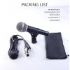PESKI Handheld Mic, Cardioid Vocal Dynamic Microphone with 13ft Cable and ON/Off Switch, Plug-in Microphone for Karaoke Singing Machine, AMP, and Speaker PESKI Handheld Mic, Cardioid Vocal Dynamic Microphone with 13ft Cable and ON/Off Switch, Plug-in Microphone for Karaoke Singing Machine, AMP, and Speaker