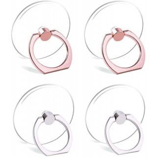 Cell Phone Ring Holder Stand Transparent Finger Grip Loop