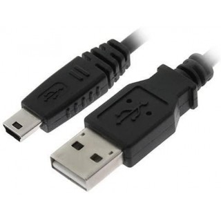USB 2.0 A to 5-Pin Mini B Cable - 6 Feet / 2M for Digital Camera