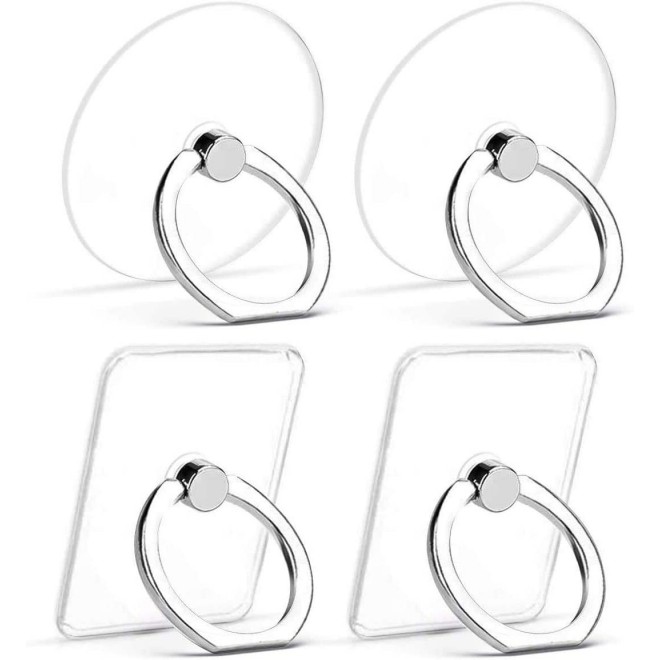 Cell Phone Ring Holder, Transparent Phone Ring Holder