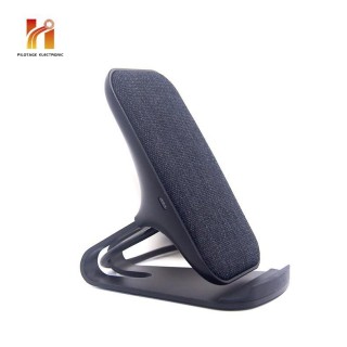 Cloth 10W Qi Stand Wireless Charger Stand