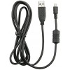 Black USB 2.0 A to 8-Pin Mini B Cable
