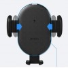 Unique Smart 15w QI stand Wireless Car Charger Holder