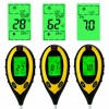 NEEWER 4 in 1 PH Tester Soil Water Moisture Temperature Light Test Meter for Plant