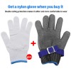 NEEWER 5 Paris ANTI CUT RESISTANT WORK SAFETY GLOVES BUILDERS GRIP PROTECTION LEVEL 5