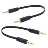 USAMS 3.5mm Nylon Braided Aux Cable 3Ft, Audio Auxiliary Input Adapter Male to Male